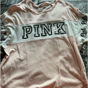 Pre loved. PINK Victoria's Secret Varsity top